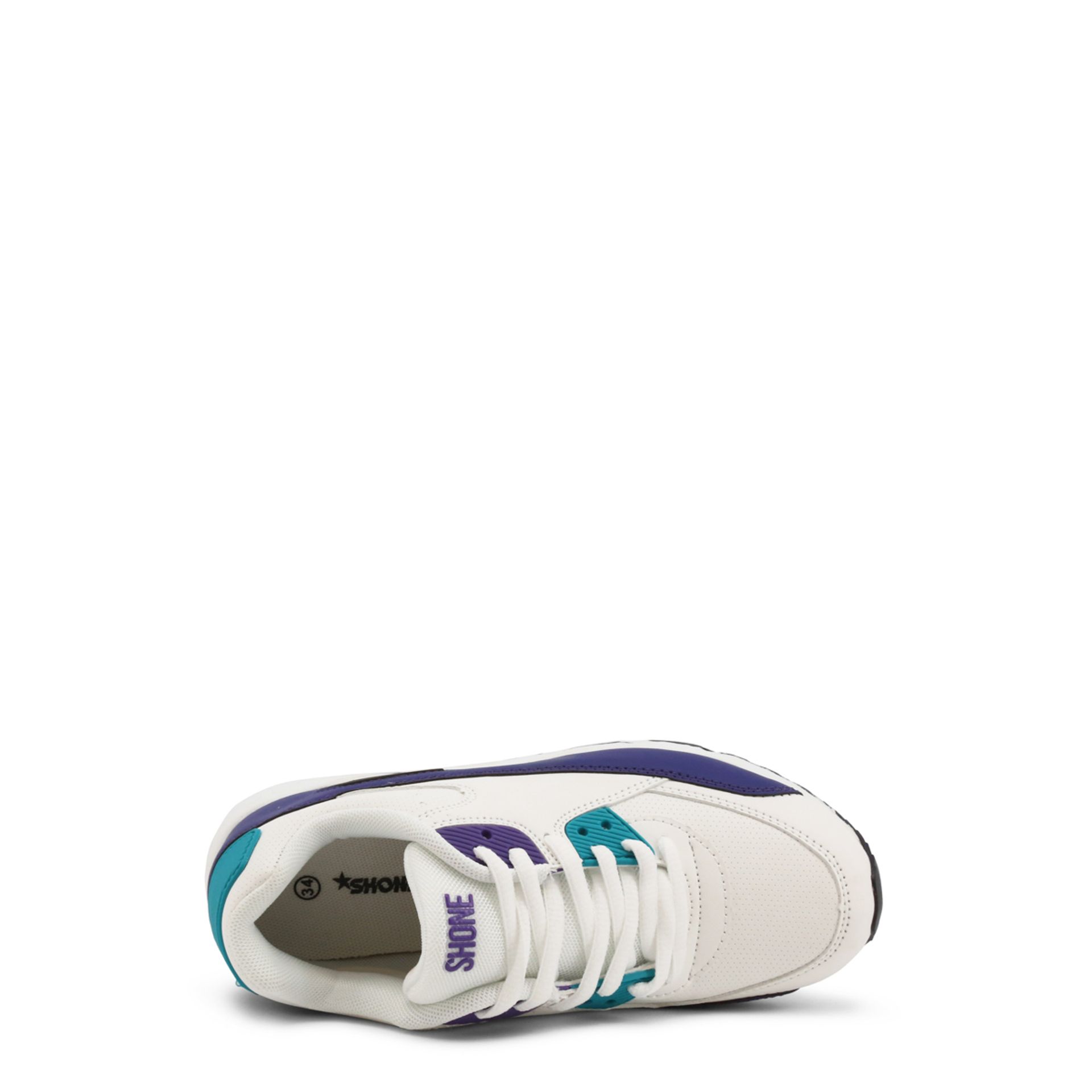 Shone 005-001_LACES-WHITE-PURPLE - Imagen 4