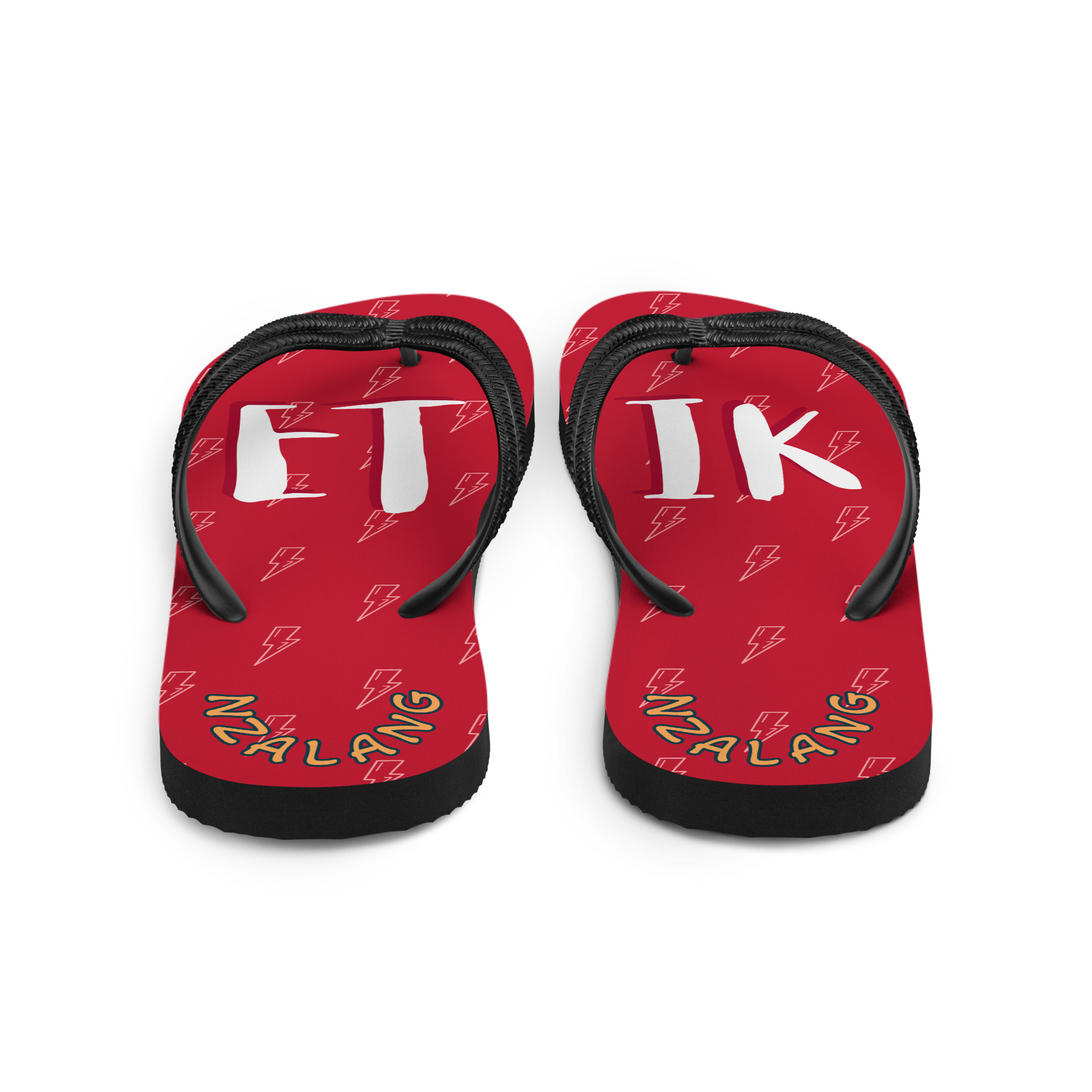Chanclas hawaianas Nlzalang rojas by ETIK - Imagen 2