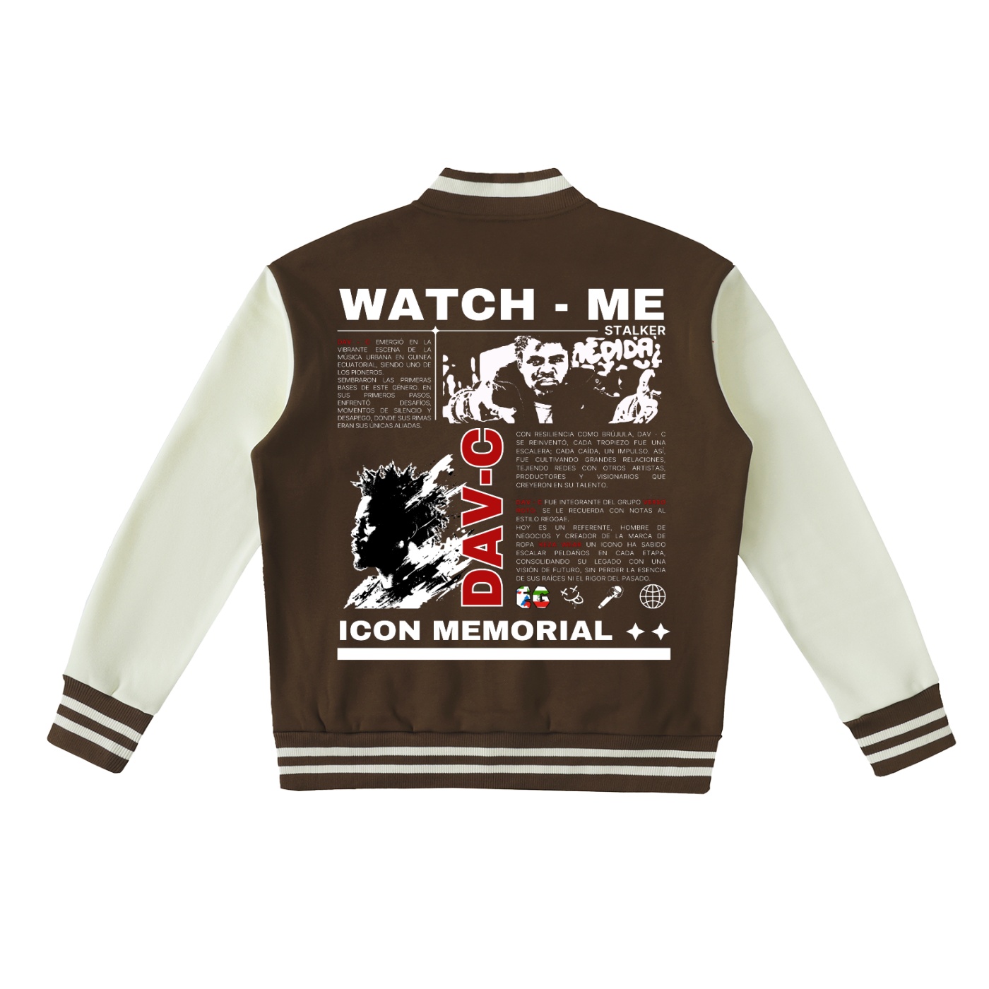 Two-Tone Fleeced Varsity Jacket by ETIK en colaboración con DAV-C - Imagen 8