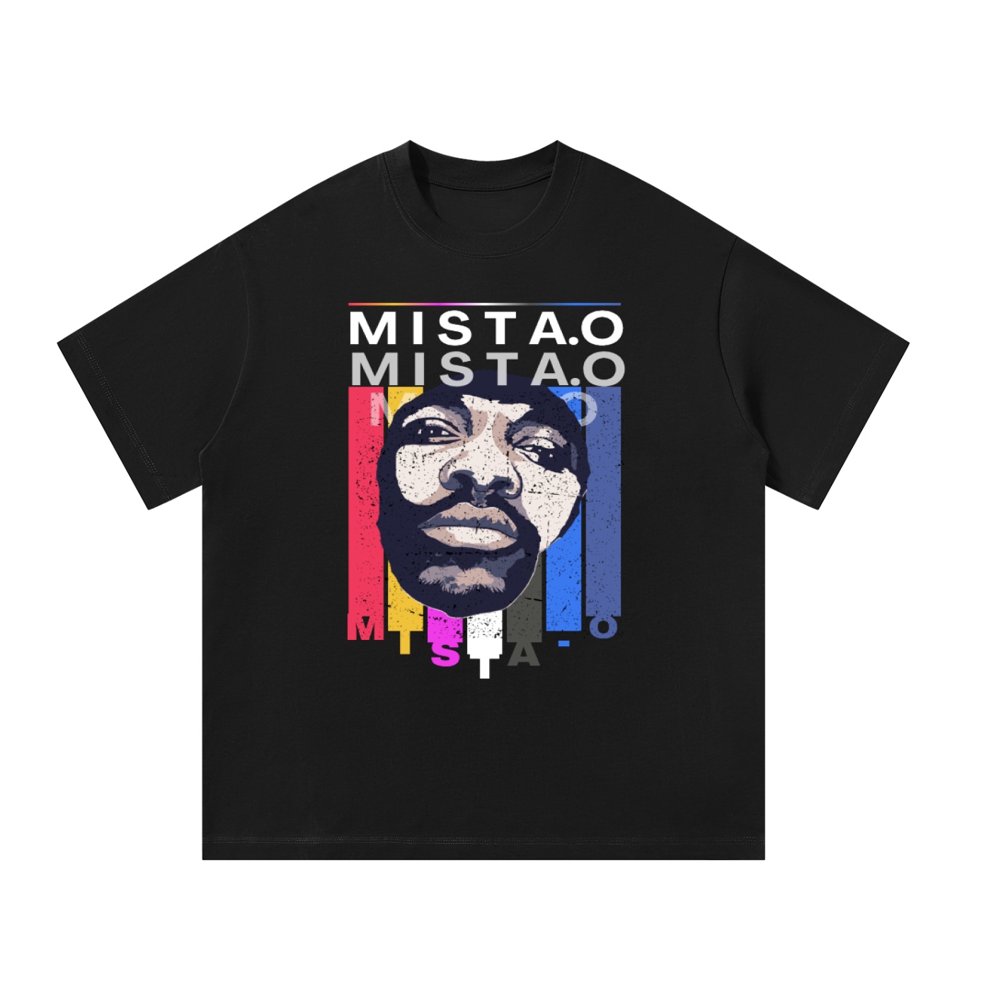 Mista O colección colores oscuoros Unisex Oversized T-Shirt by ETIK