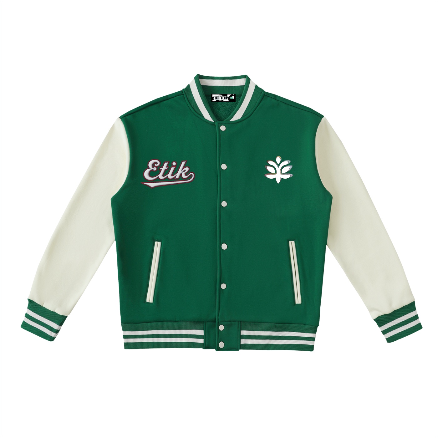 Two-Tone Fleeced Varsity Jacket by ETIK en colaboración con DAV-C - Imagen 5