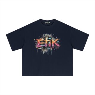 Negro Original edition Essential Sorona Boxy T-Shirt by ETIK