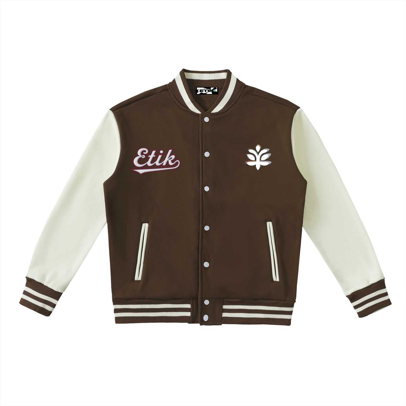 Two-Tone Fleeced Varsity Jacket by ETIK en colaboración con DAV-C - Imagen 7