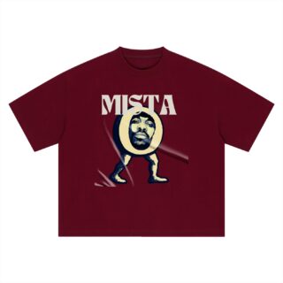 MISTA O design Boxy Oversized T-Shirt by ETIK