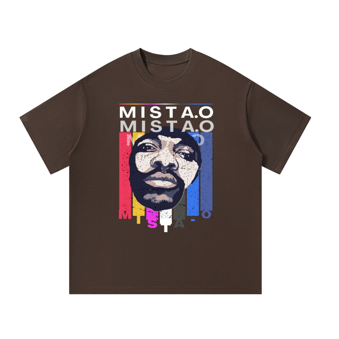 Mista O colección colores oscuoros Unisex Oversized T-Shirt by ETIK - Imagen 5