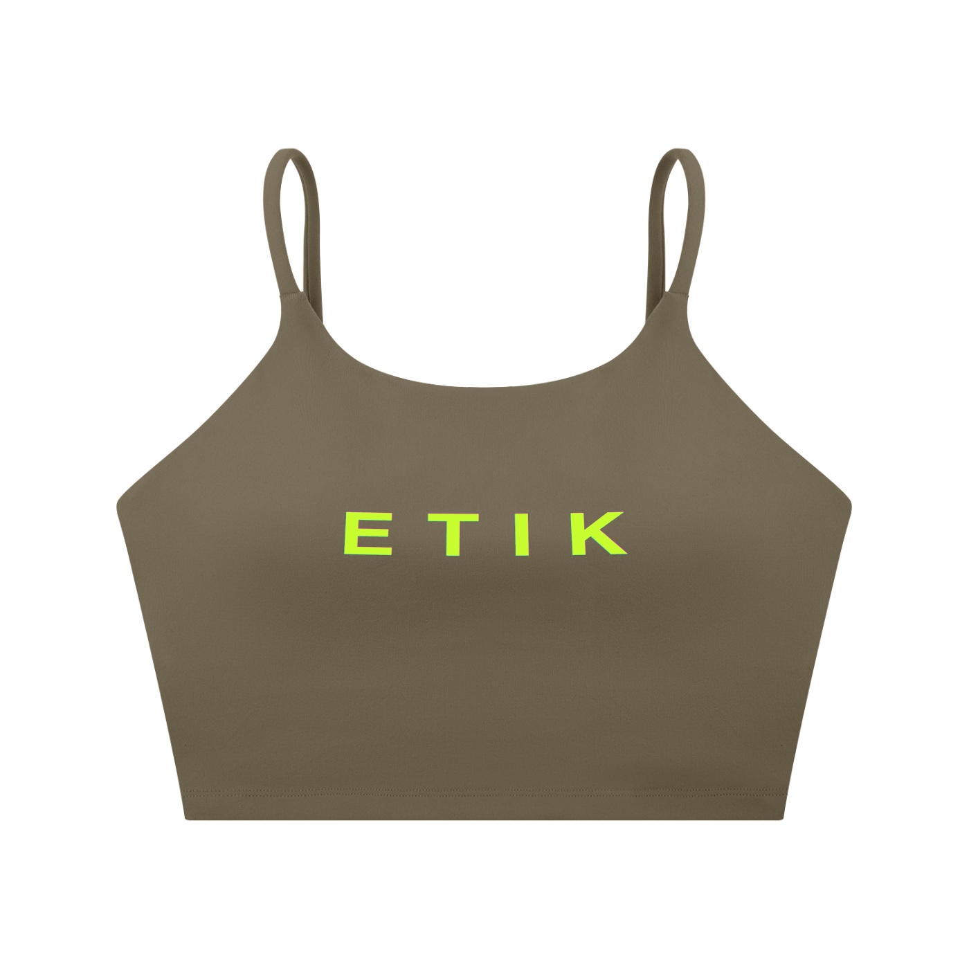 Basics Spaghetti Strap Yoga Sports Bra by ETIK - Imagen 19