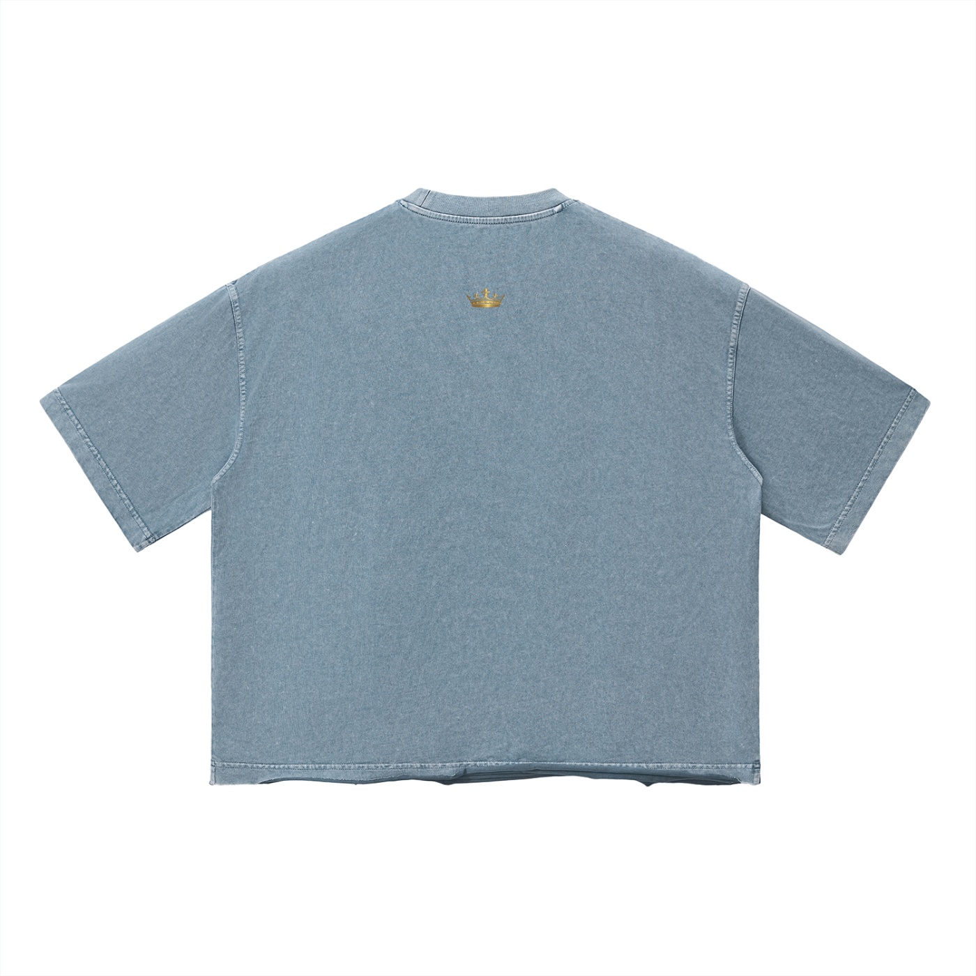 Lil Cham Otamp E.M Unisex Vintage Wash Boxy T-Shirt by ETIK - Imagen 8