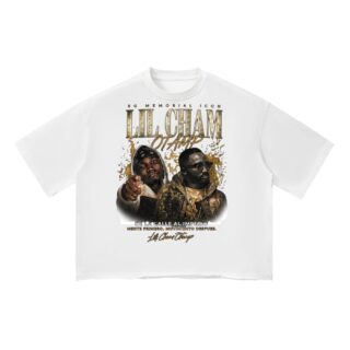 Lil Cham Otamp E.M Unisex Vintage Wash Boxy T-Shirt by ETIK