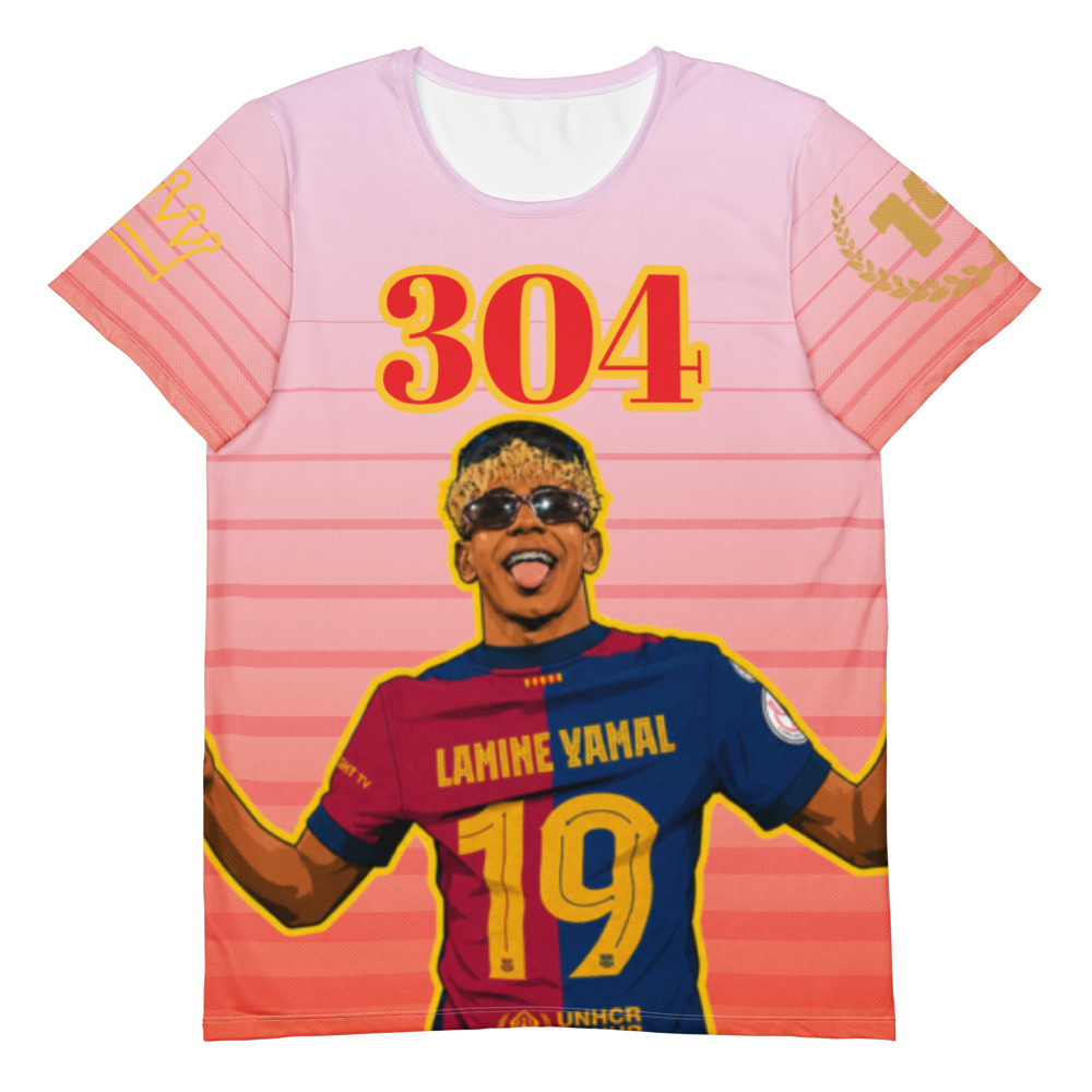 Camiseta de Hombre Deportiva de Lamine Yamal
