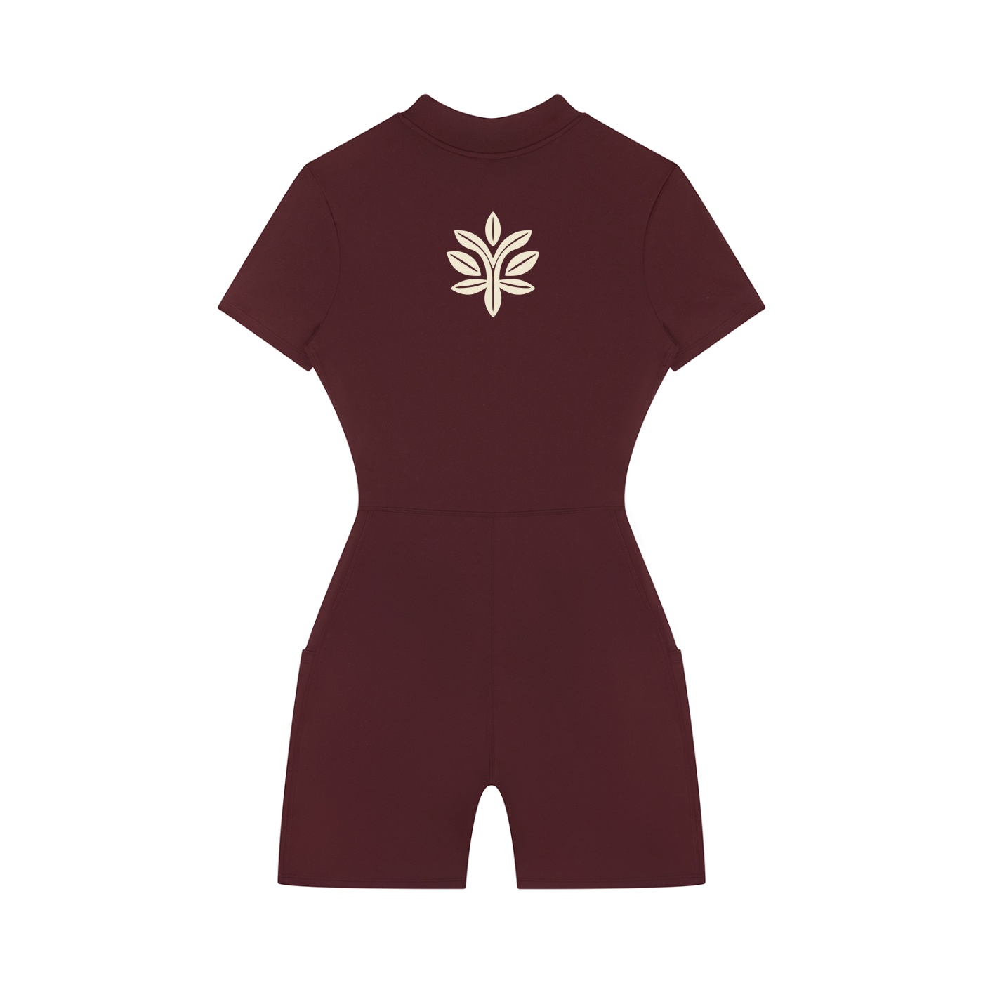 Essencial Women's Quarter-Zip Short Sleeve Romper by ETIK - Imagen 10
