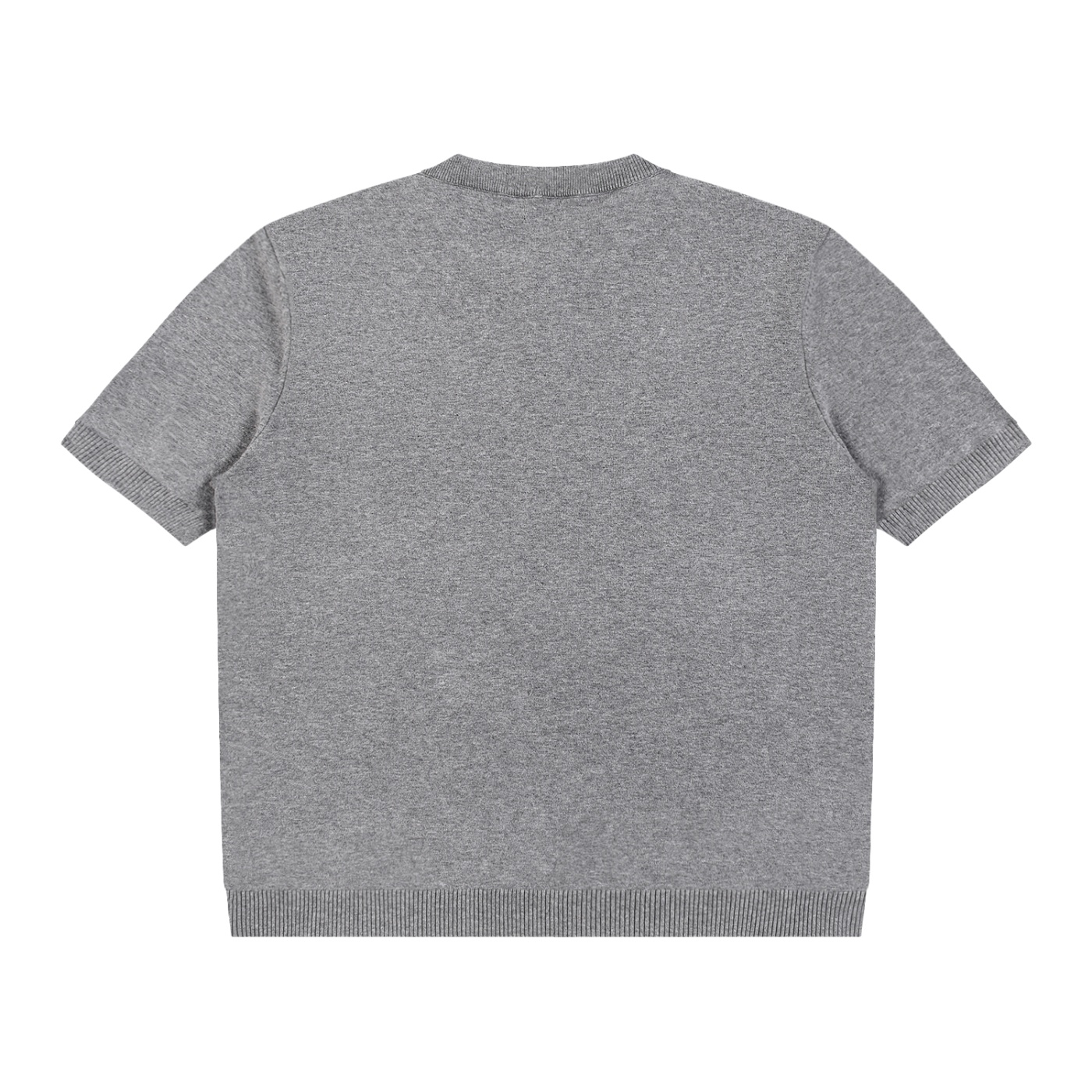 Cotton Knit Short Sleeve Henley T-Shirt by ETIK - Imagen 3