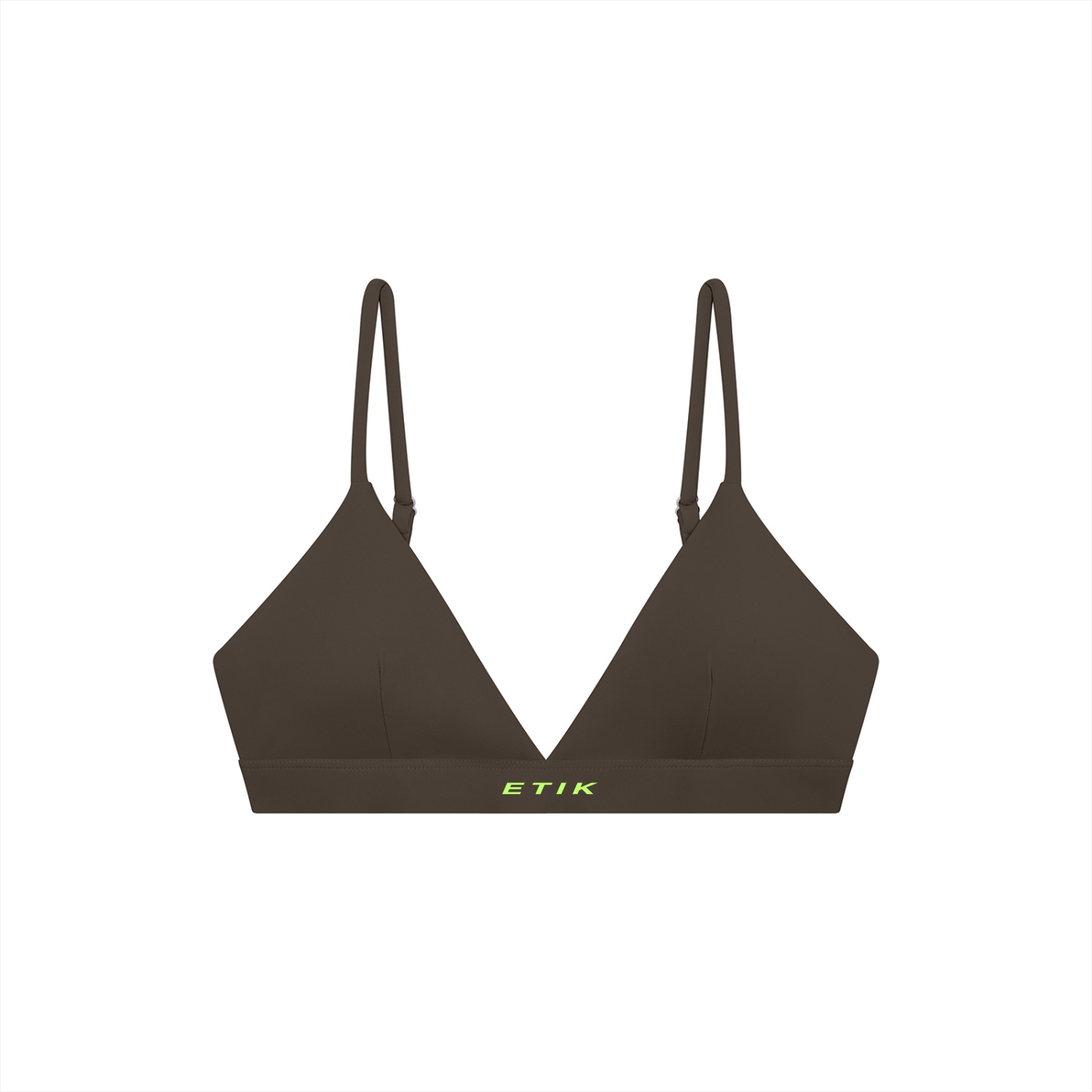 Women’s Cropped V-Neck Sports Bra by ETIK - Imagen 5