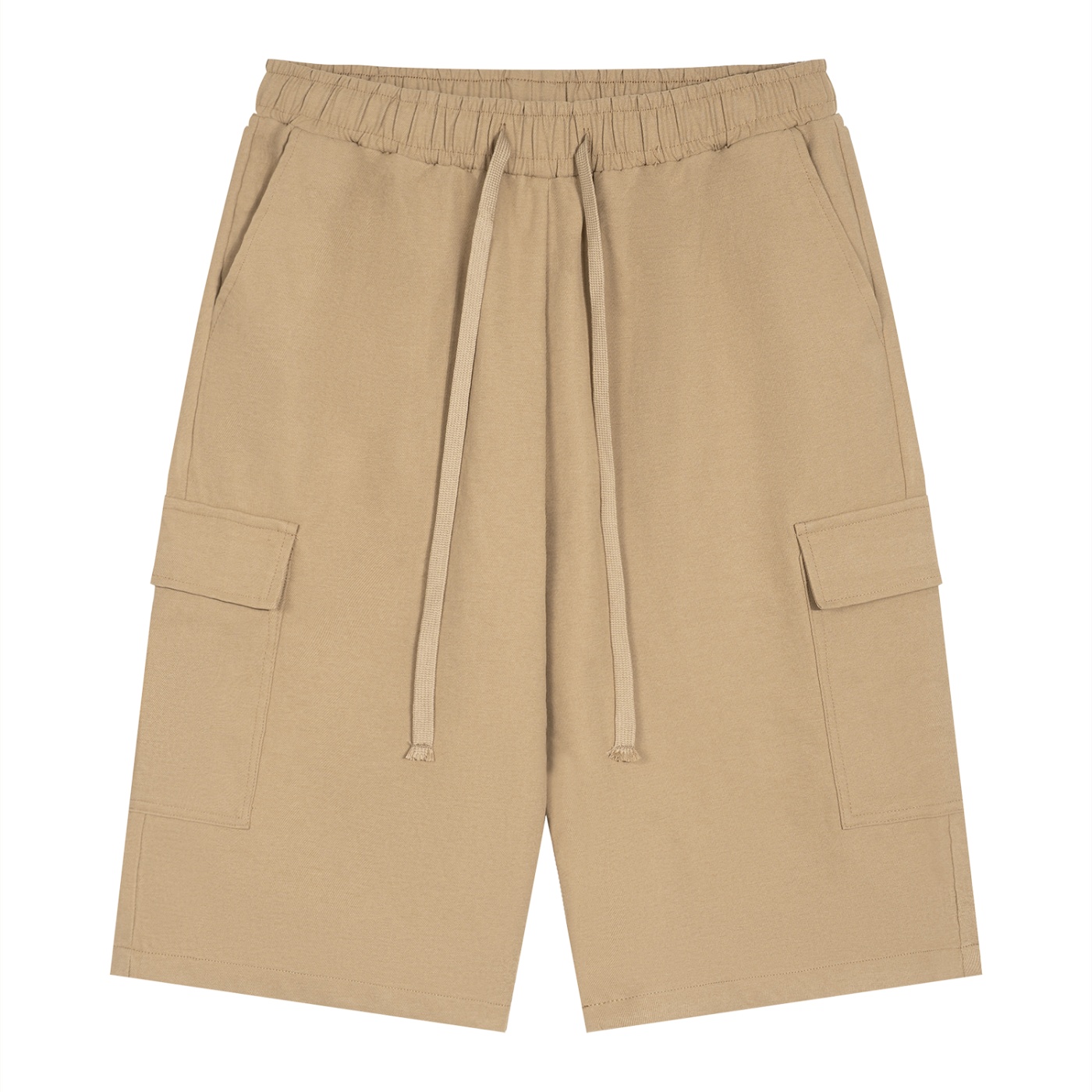 ETIK Unisex Drawstring Cargo Shorts - Imagen 2