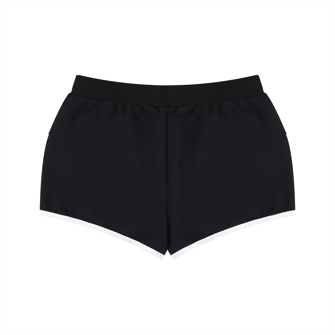 Basics Women's Retro Contrast Binding Shorts by ETIK - Imagen 3