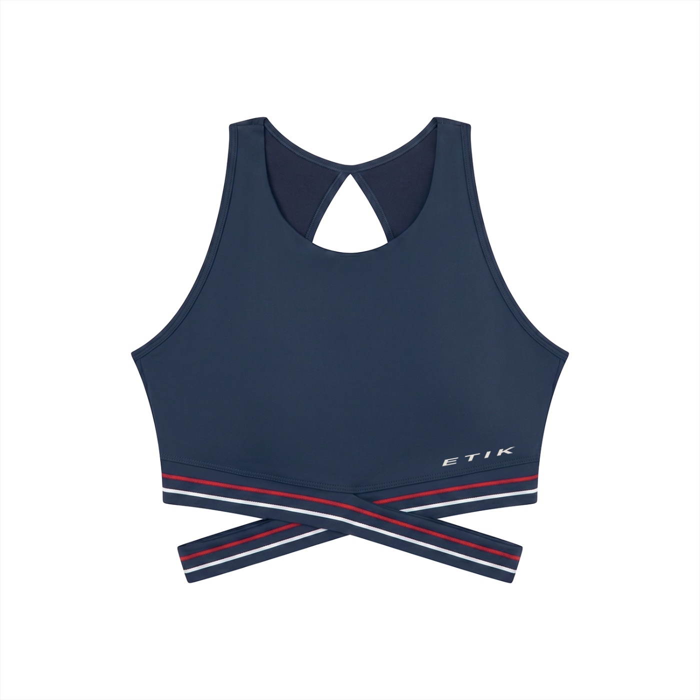 Women’s Criss-Cross Band Sports Bra ETIK - Imagen 3