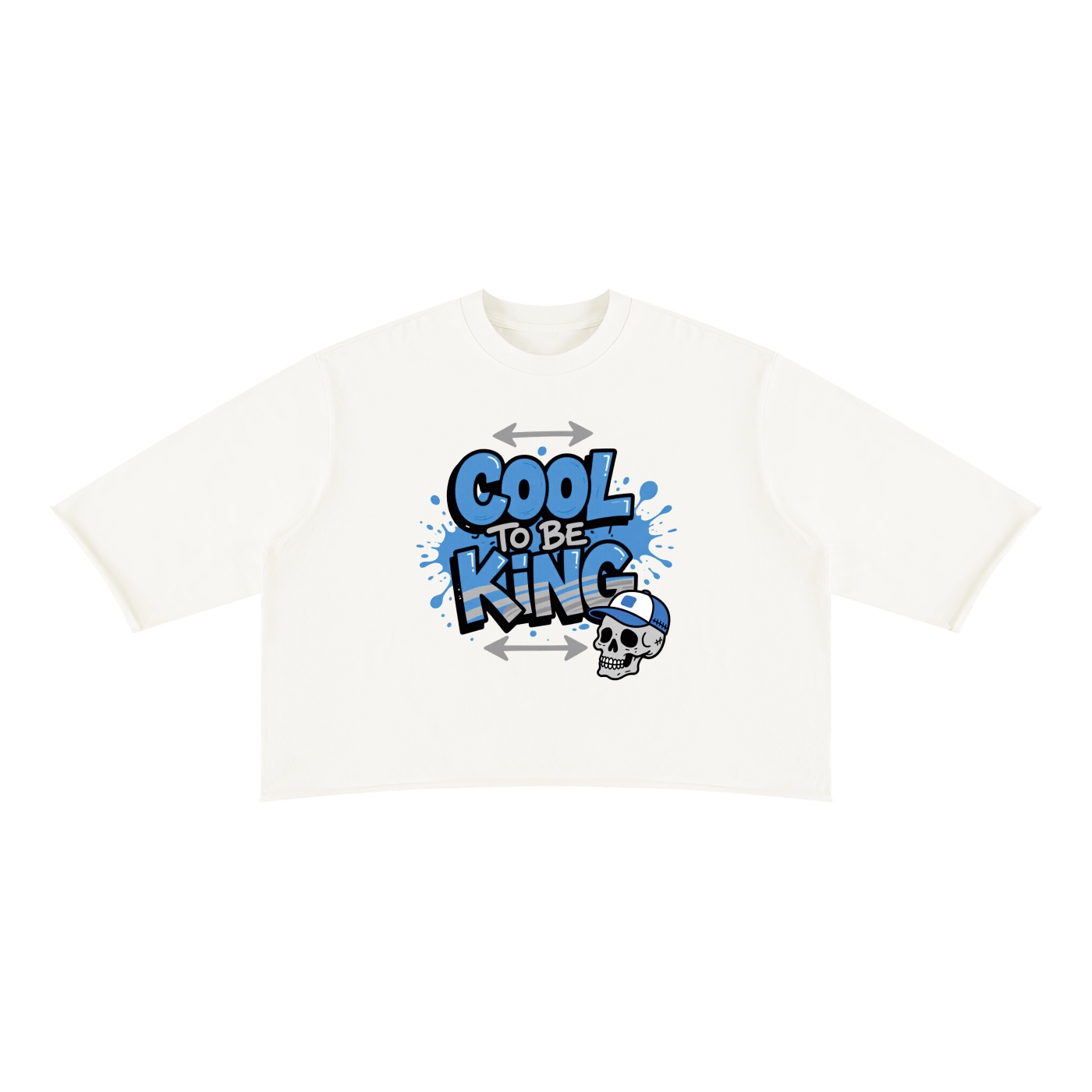 Unisex Mineral Wash Raw Hem Boxy T-Shirt be kind by ETIK - Imagen 5
