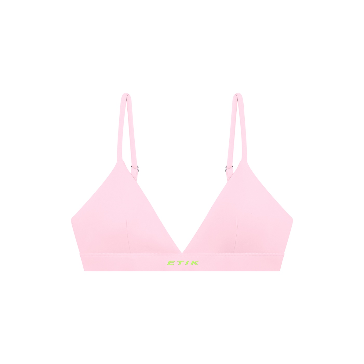 Women’s Cropped V-Neck Sports Bra by ETIK - Imagen 3