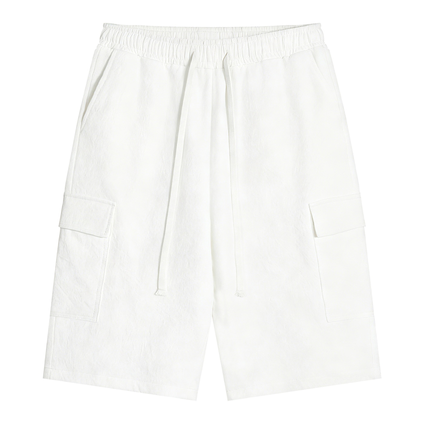 ETIK Unisex Drawstring Cargo Shorts - Imagen 5