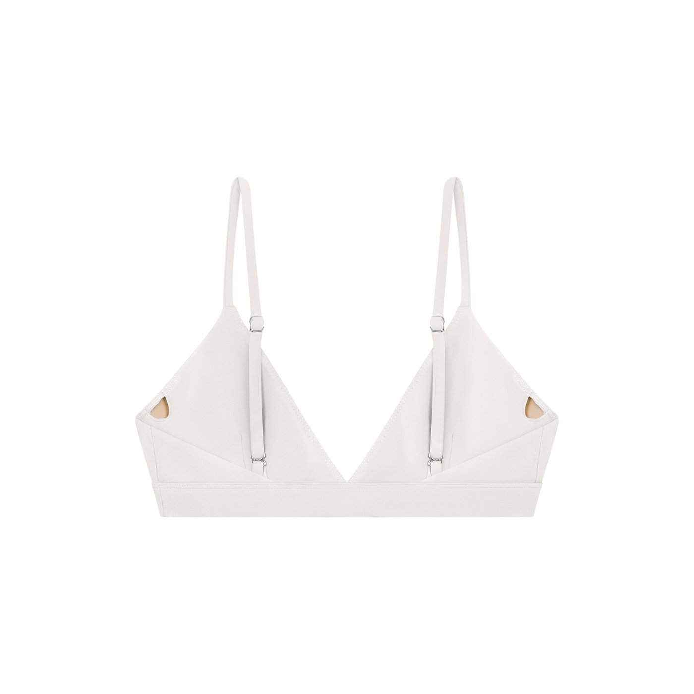 Women’s Cropped V-Neck Sports Bra by ETIK - Imagen 2