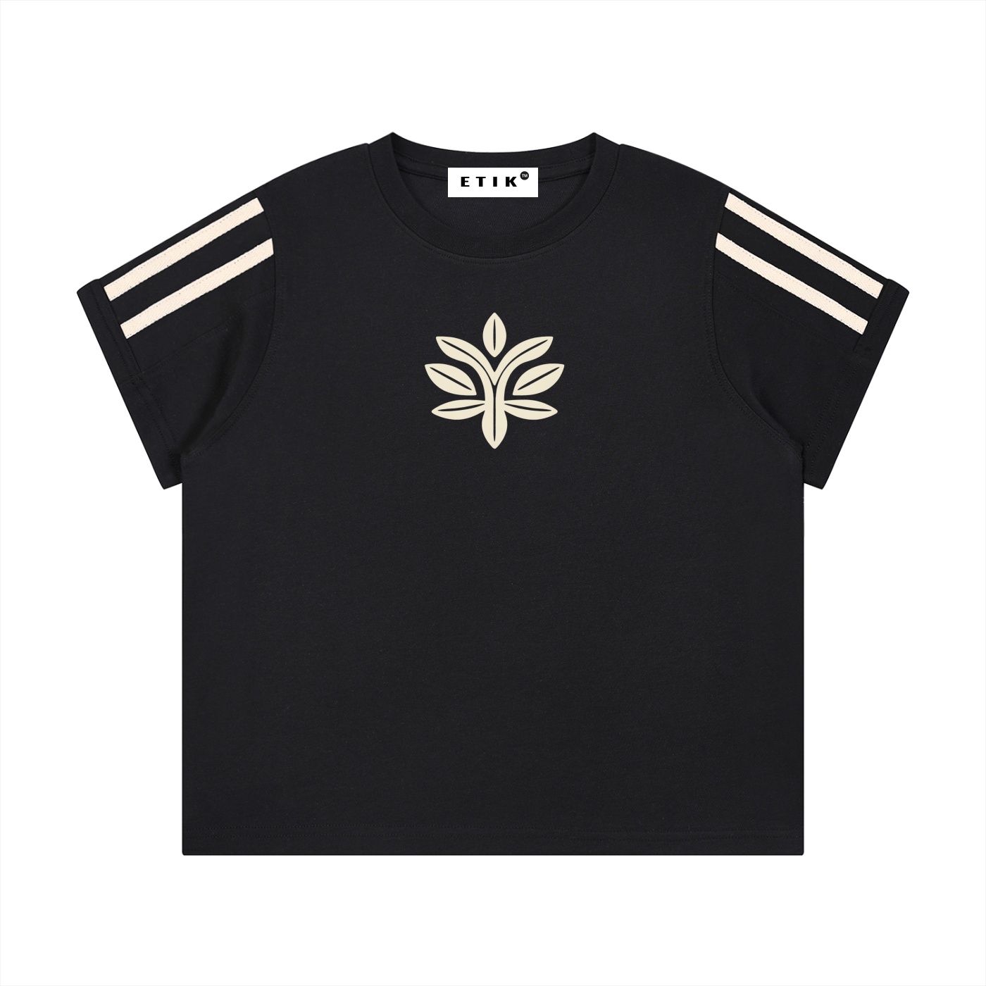 Basic ETIK Women's Varsity Stripe T-Shirt