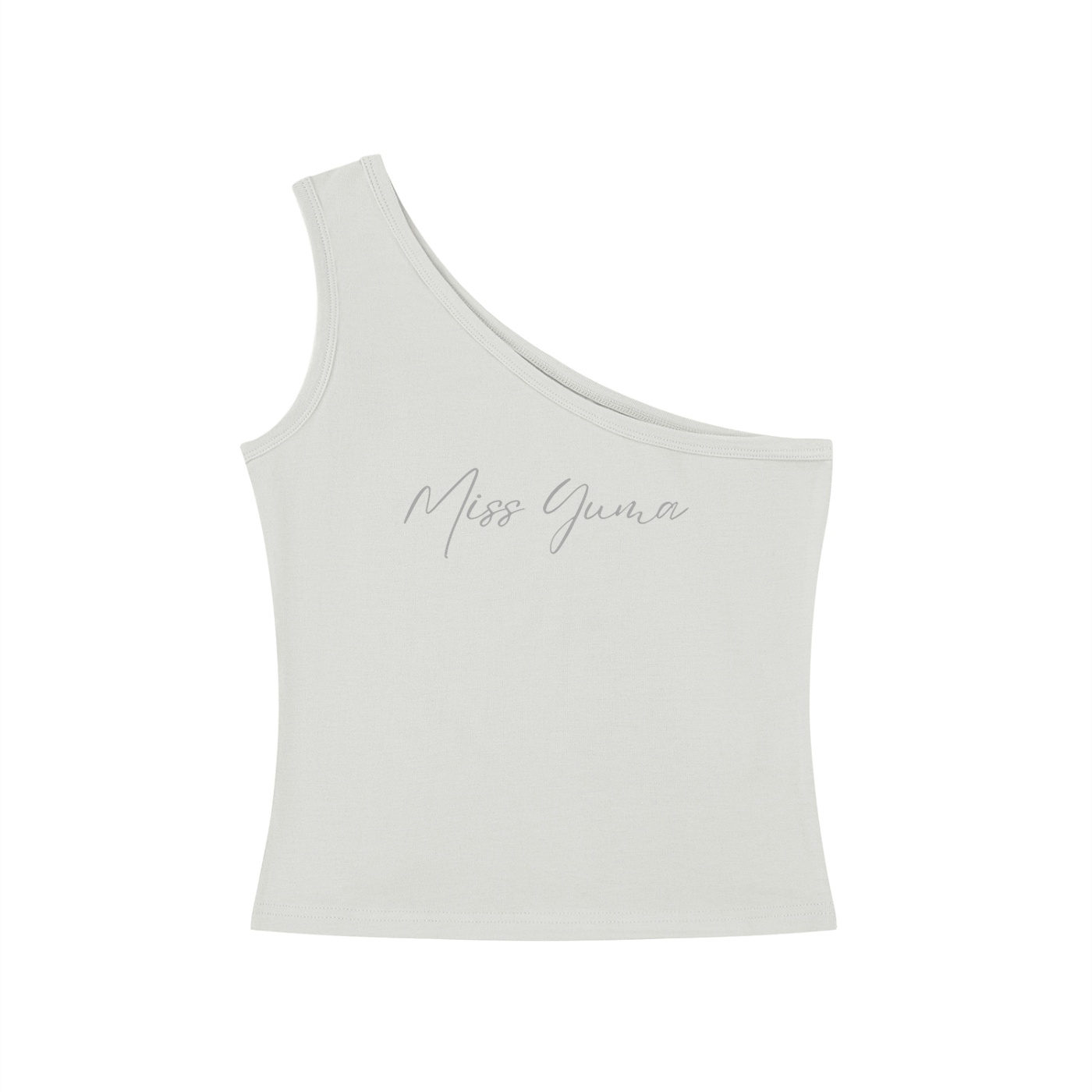 Miss Yuma Women's One-Shoulder Crop T-Shirt by ETIK - Imagen 9