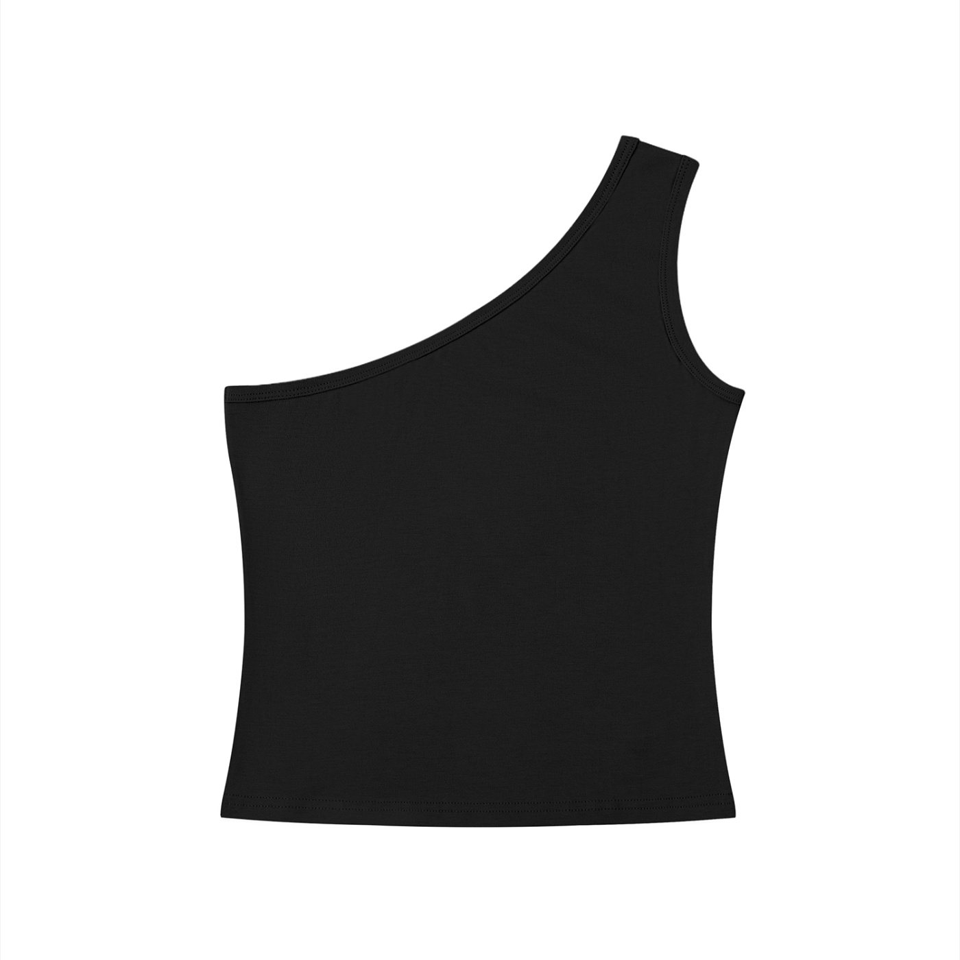 Miss Yuma Women's One-Shoulder Crop T-Shirt by ETIK - Imagen 2