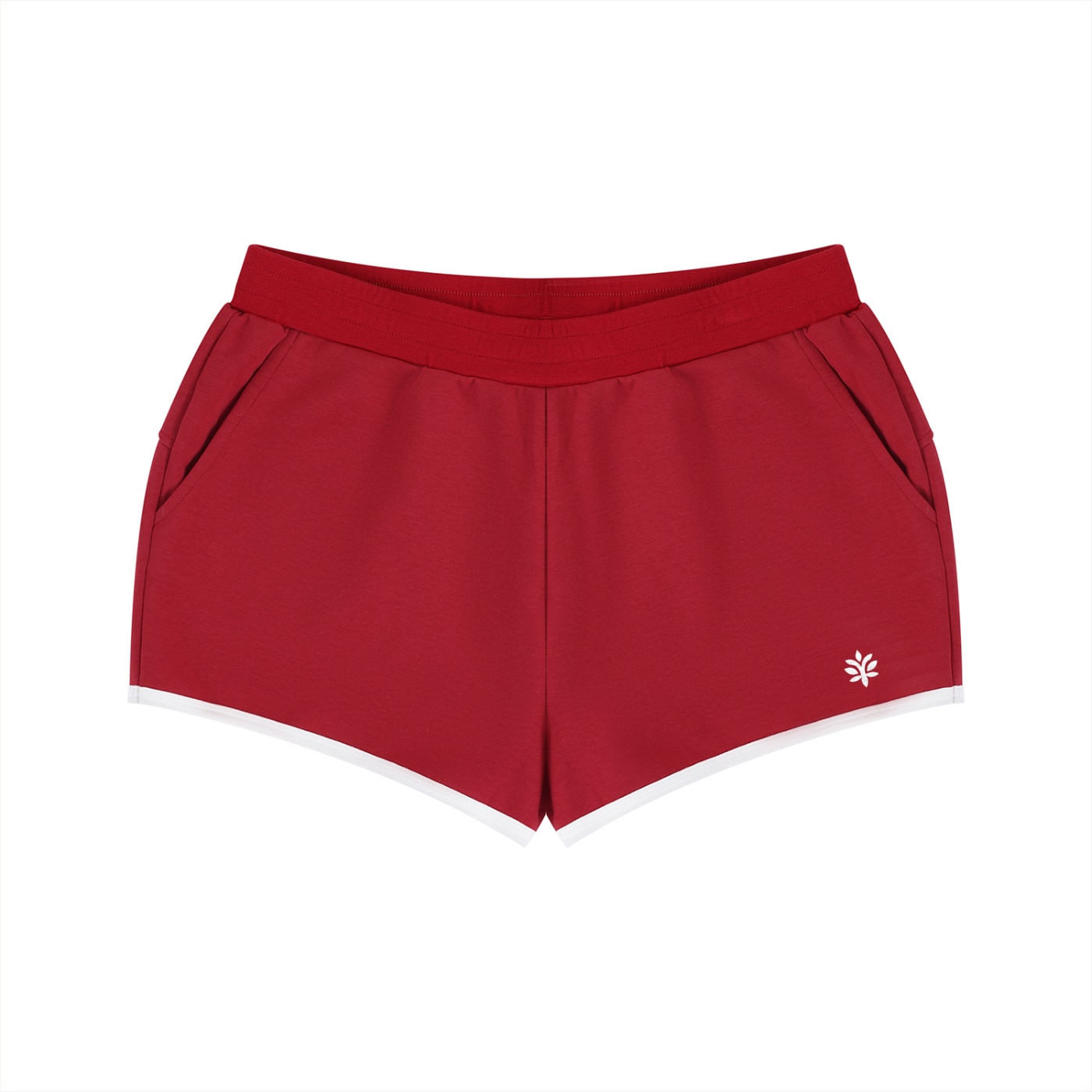 Women's Retro Contrast Binding Shorts