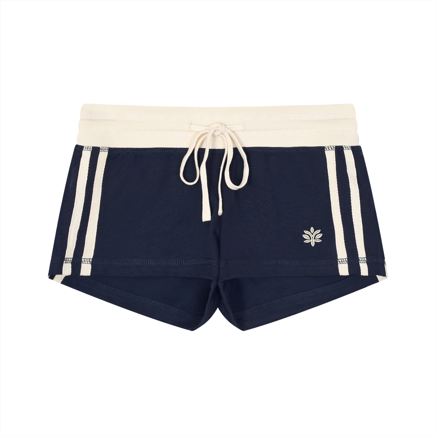 Basic ETIK Women's Contrast Stripe Track Shorts