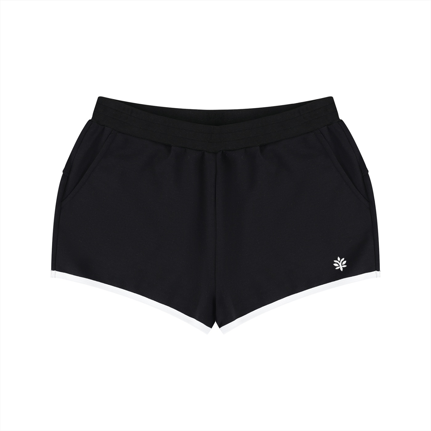 Women's Retro Contrast Binding Shorts - Imagen 2