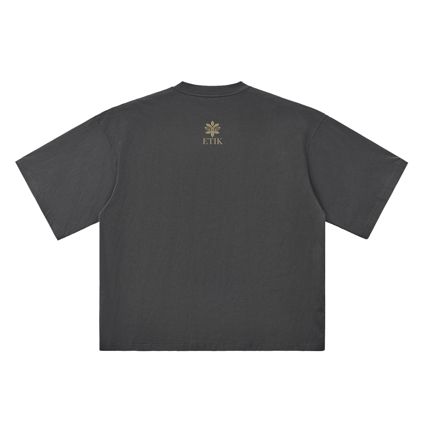 ETIK Oversized Drop Shoulder T-Shirt - Imagen 4
