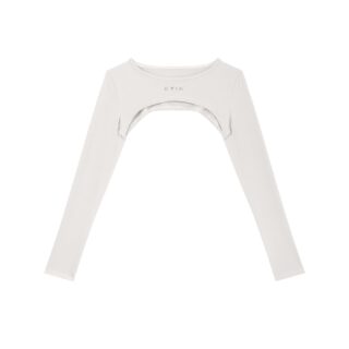 Women’s Cutout Long Sleeve Yoga Shrug by ETIK