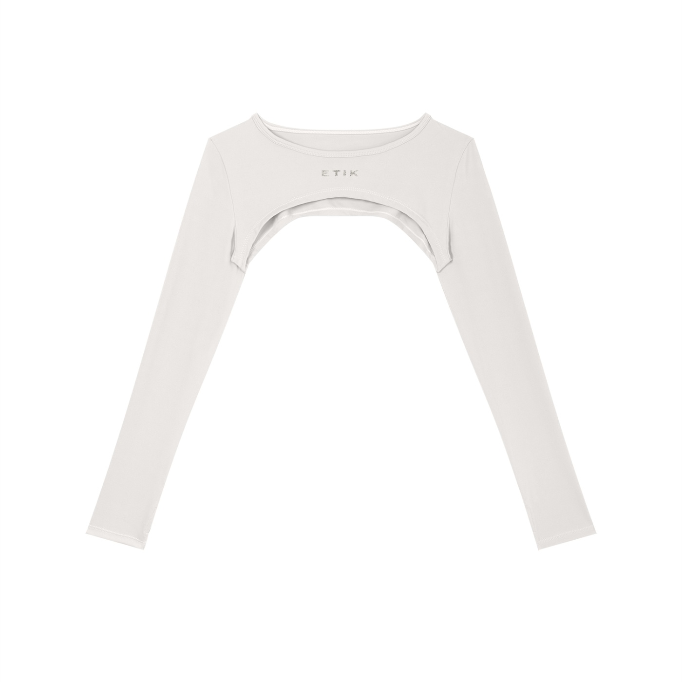 Women’s Cutout Long Sleeve Yoga Shrug by ETIK
