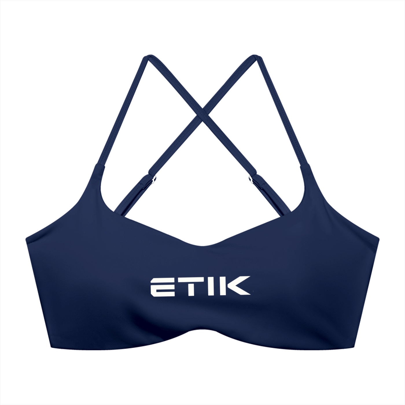 Women's Cropped Sports Bra by ETIK