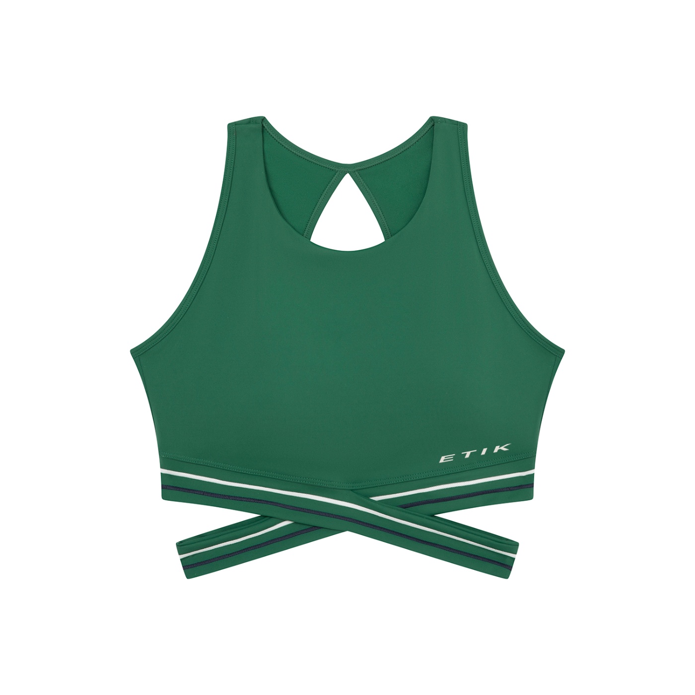 Women’s Criss-Cross Band Sports Bra ETIK