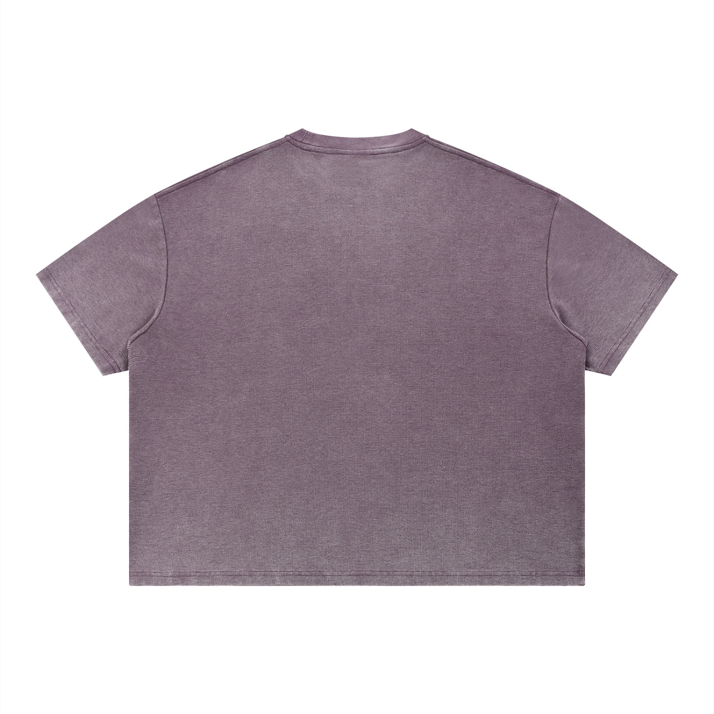 ETIK identity Unisex Vintage Wash Sunfade Boxy Waffle T-Shirt - Imagen 6
