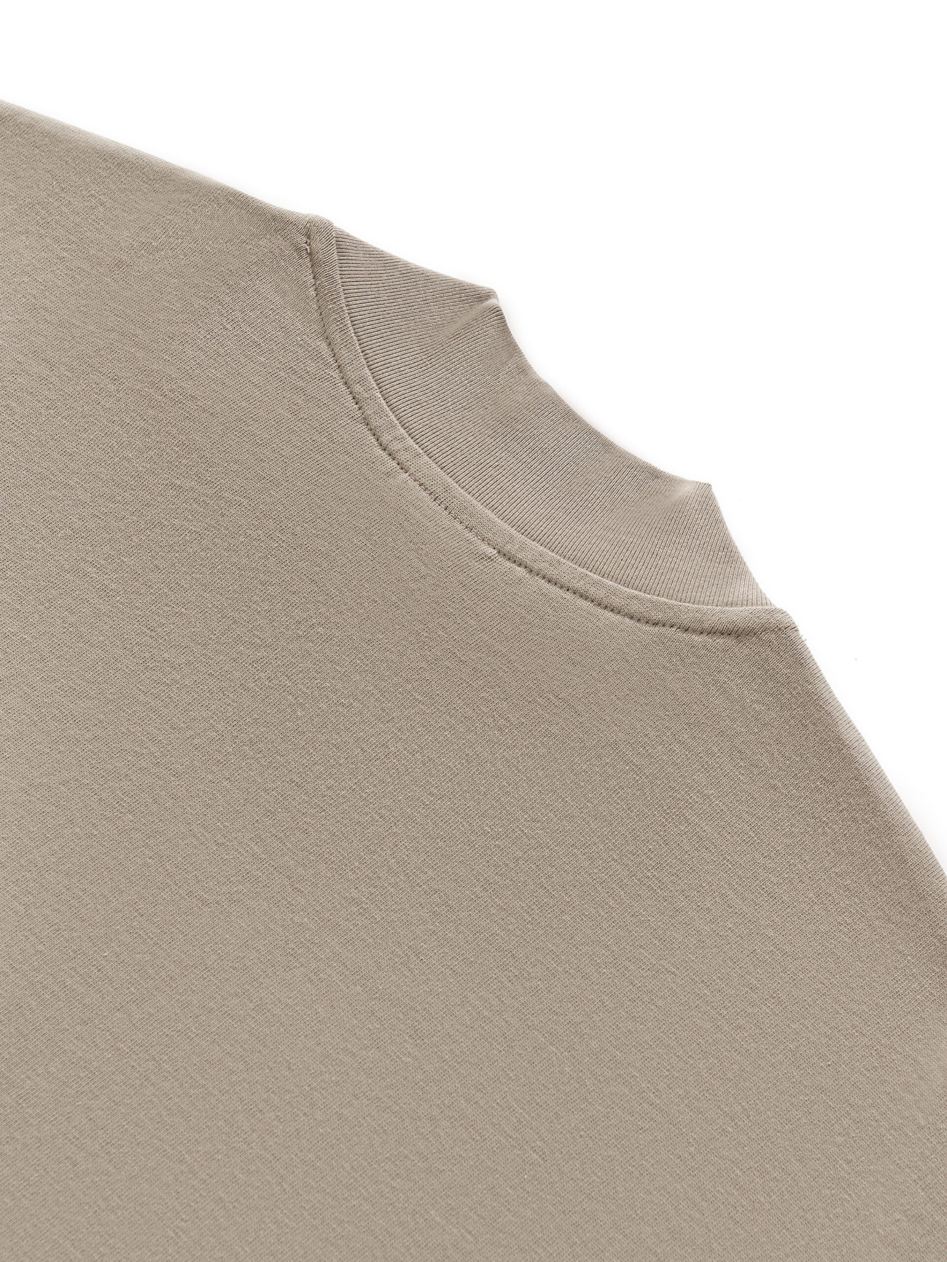ETIK cute Heavyweight Oversized Mock Neck T-shirt - Imagen 9