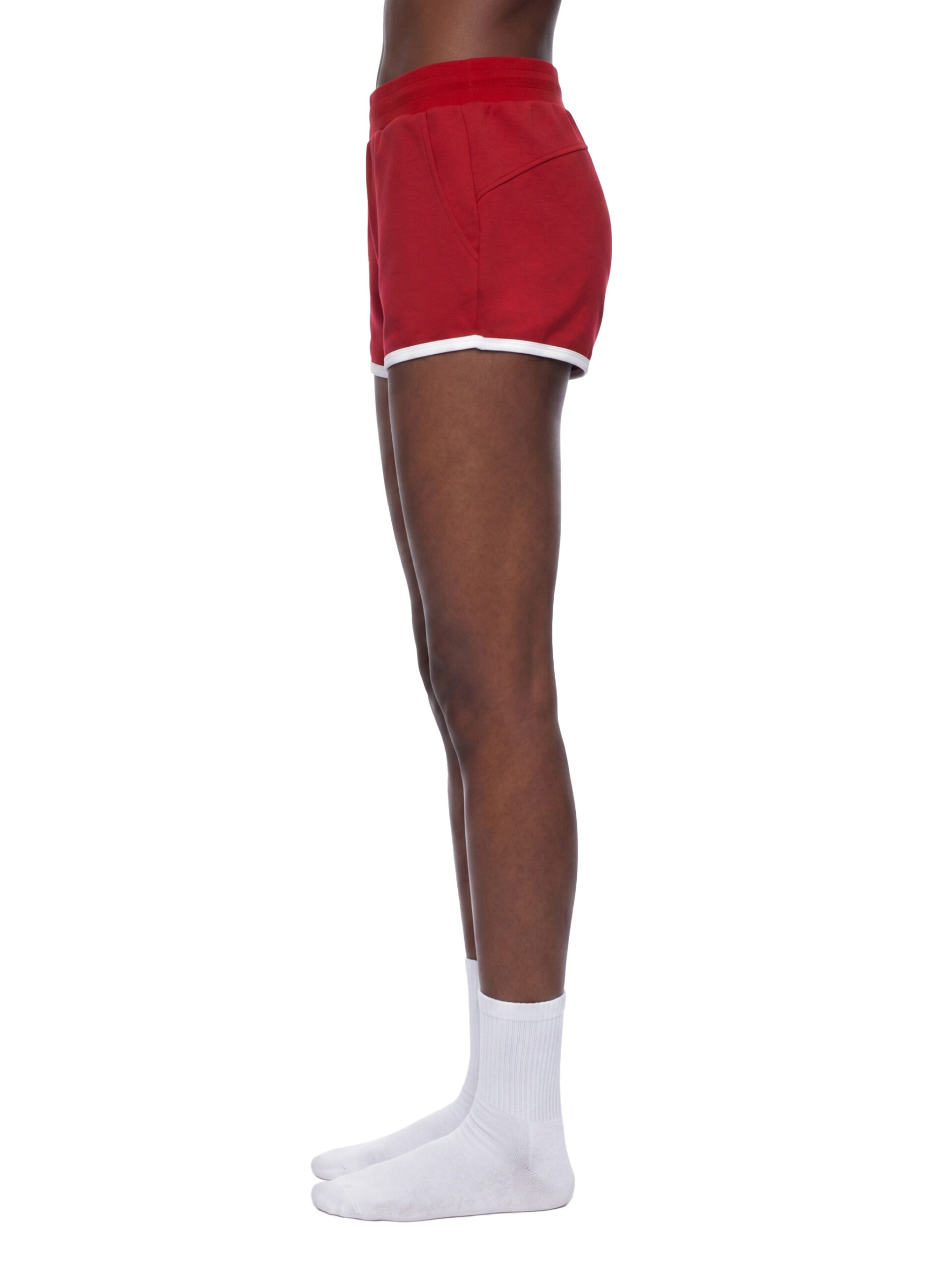 Basics Women's Retro Contrast Binding Shorts by ETIK - Imagen 7