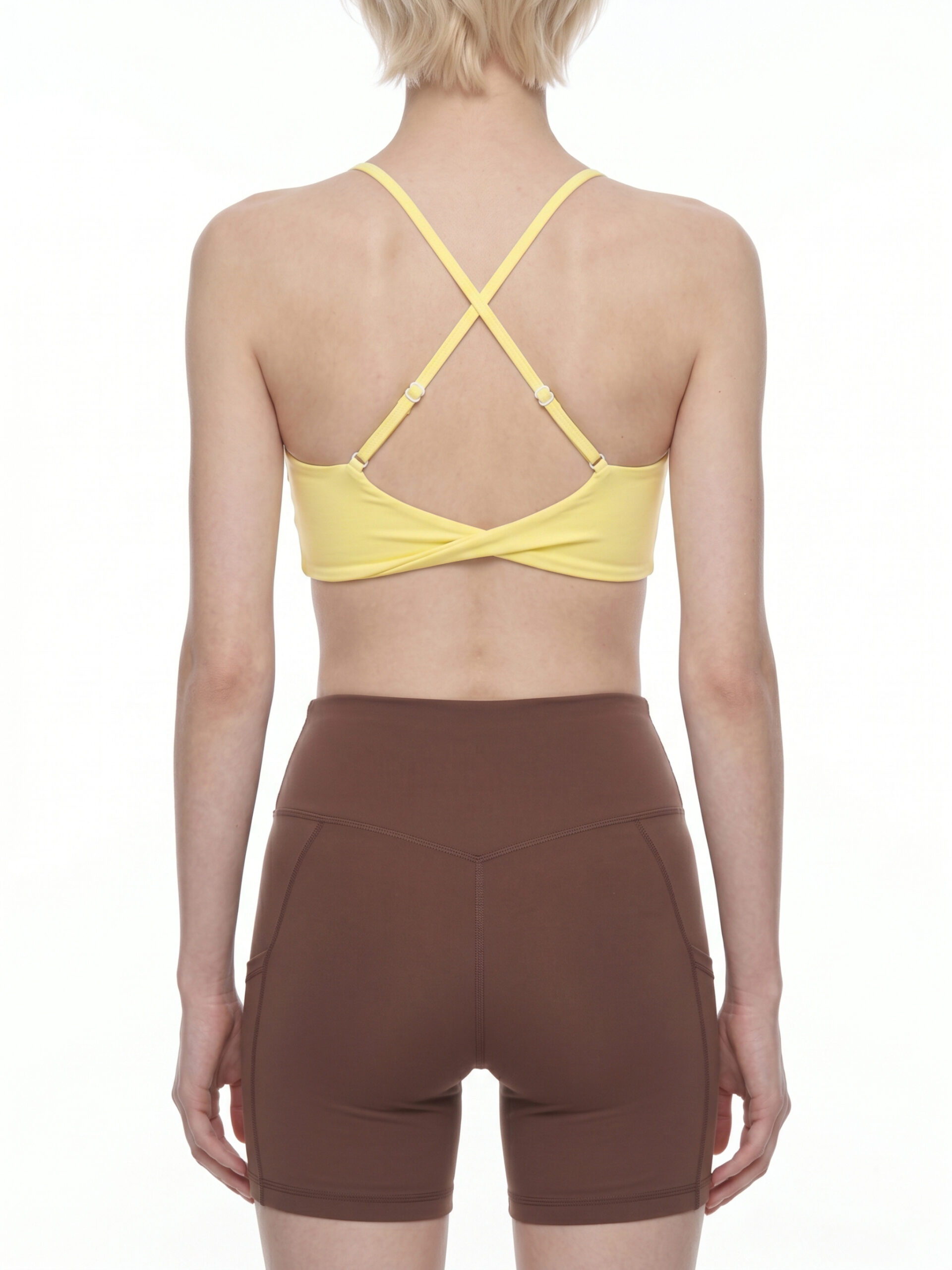 Women's Cropped Sports Bra by ETIK - Imagen 8