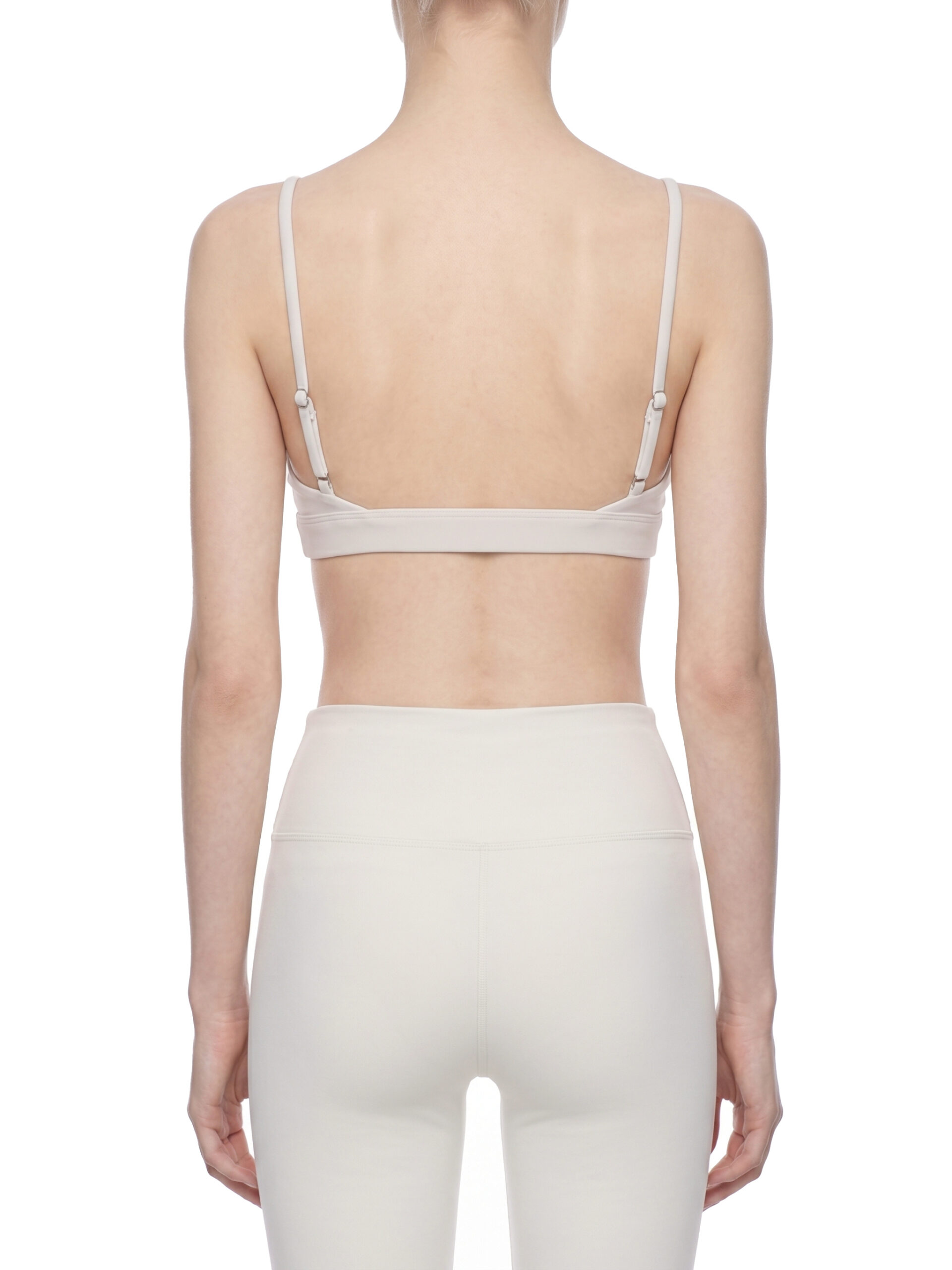Women’s Cropped V-Neck Sports Bra by ETIK - Imagen 10
