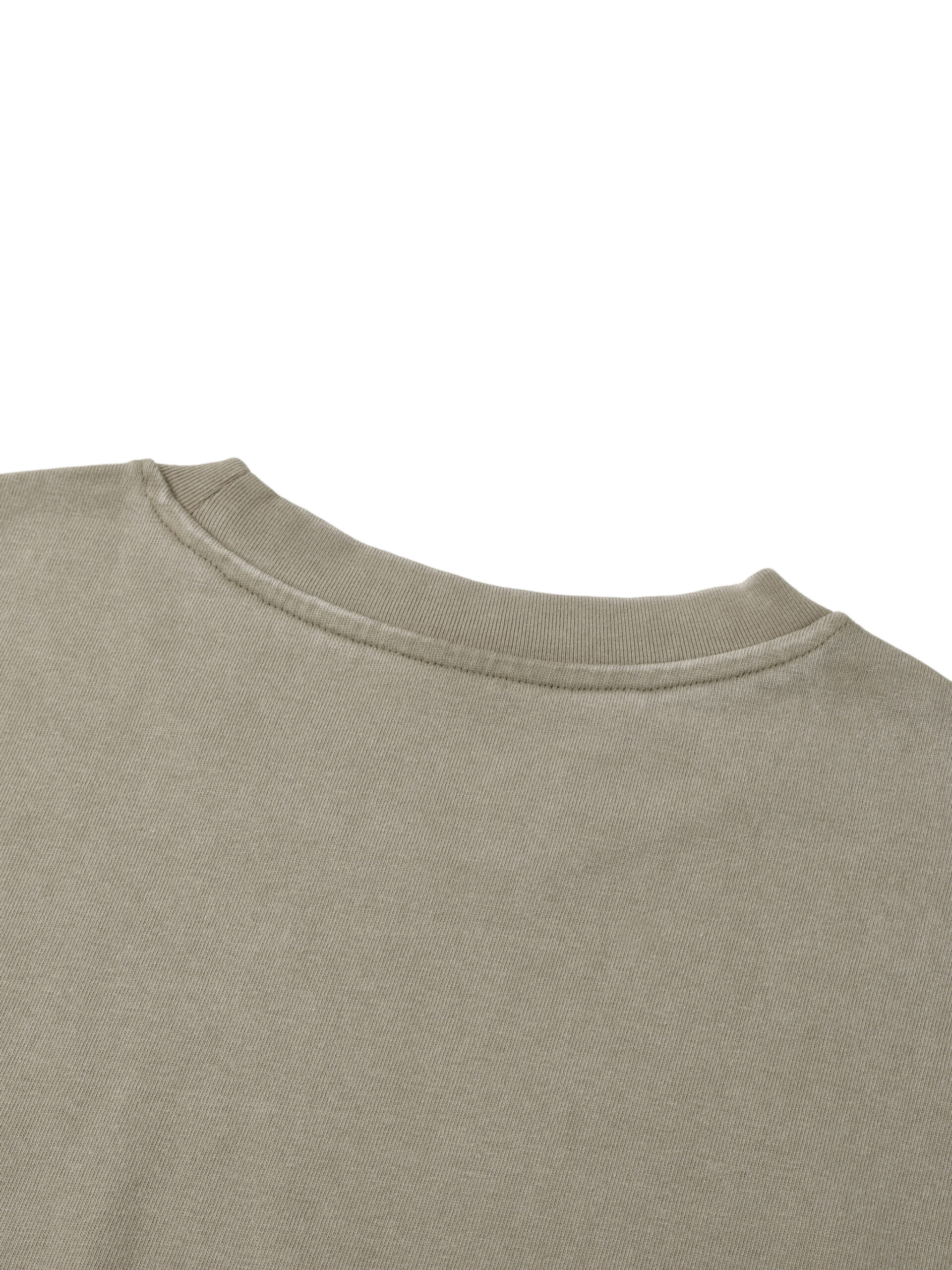 Unisex Mineral Wash Raw Hem Boxy T-Shirt be kind by ETIK - Imagen 10