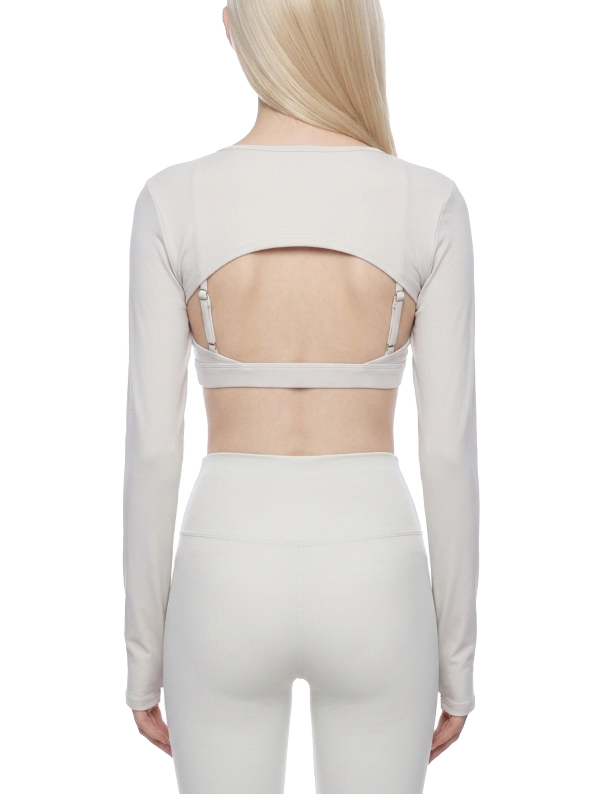 Women’s Cutout Long Sleeve Yoga Shrug by ETIK - Imagen 11