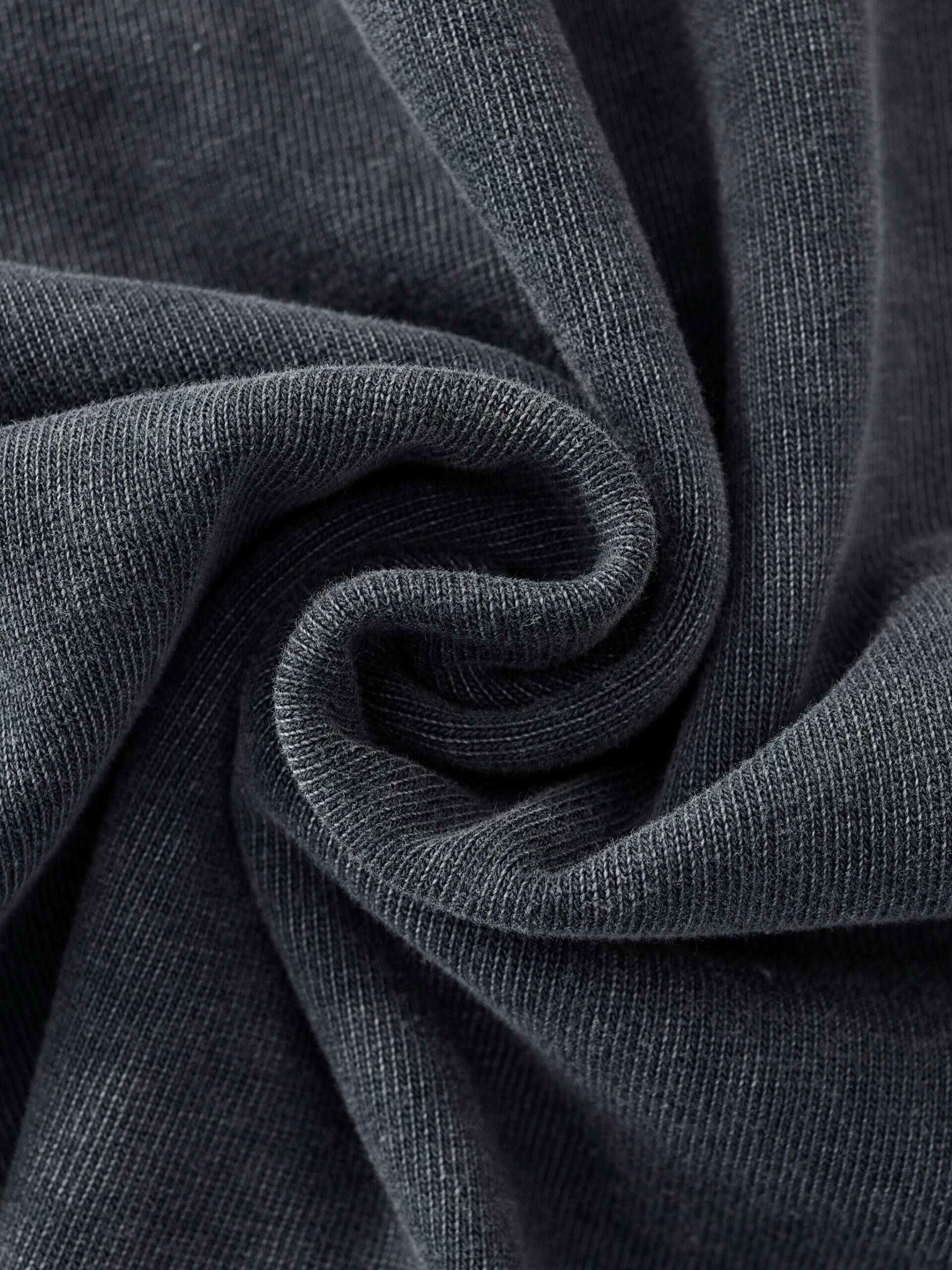 1 Snow Wash Raw-Hem Boxy T-shirt by ETIK - Imagen 11