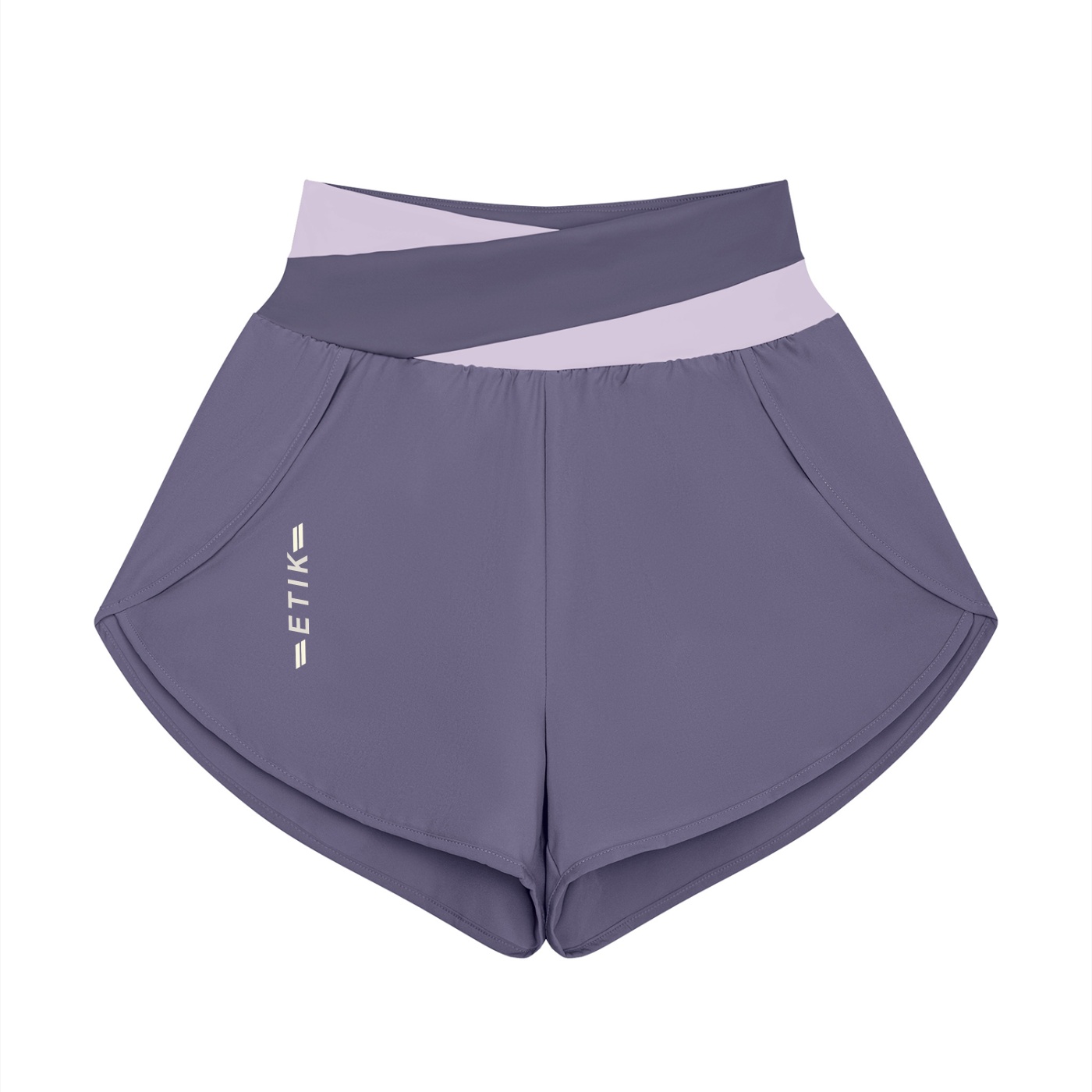 Women’s Yoga Panelled Shorts by ETIK