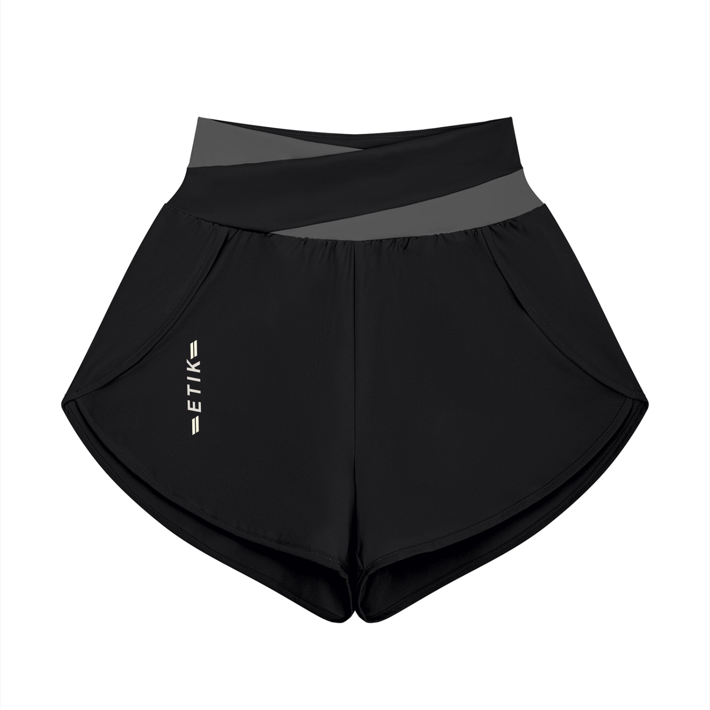 Women’s Yoga Panelled Shorts by ETIK - Imagen 9