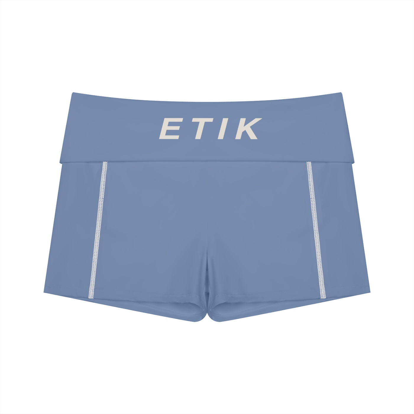 ETIK Women's High Waisted Yoga Biker Shorts