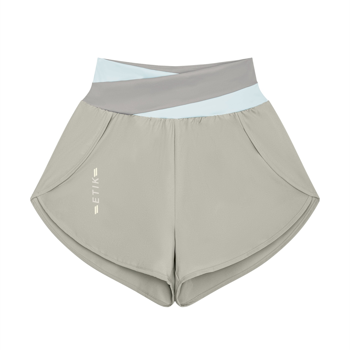 Women’s Yoga Panelled Shorts by ETIK - Imagen 13