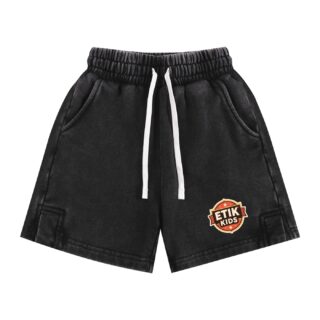 ETIK Snow Washed Kids’ Shorts